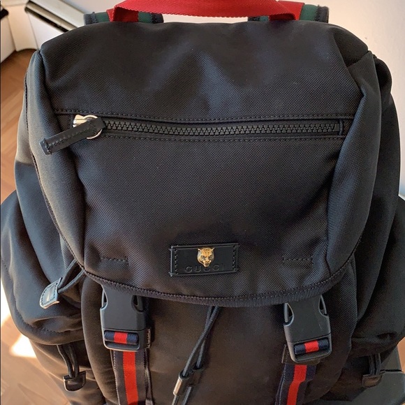 Gucci techno canvas backpack - Picture 3 of 3